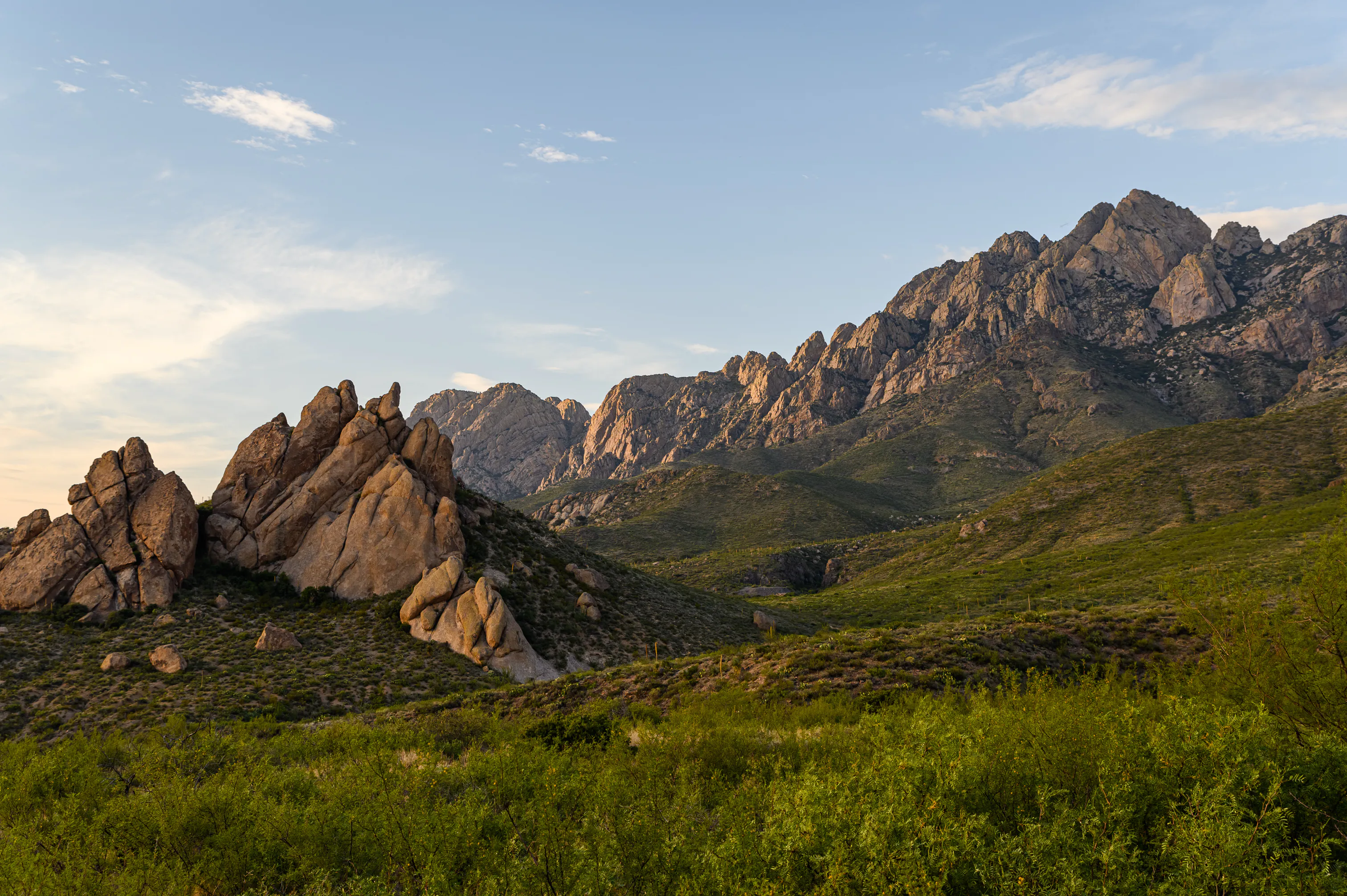 The Organ Mountains in Las Cruces, New Mexico The Organ Mountains in Las Cruces, New Mexico